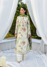3-PC Unstitched Digital Printed Lawn By Elaf | BLOSSOMEA